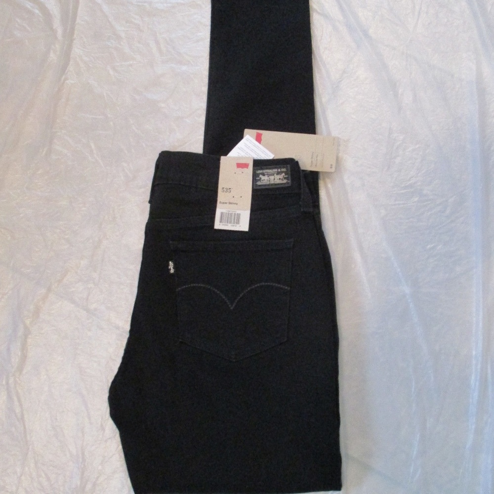 Levis 535 Super Skinny 119970201 Jeans Stretch Brand New with Tags